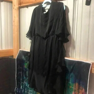 Who what wear black dress size large